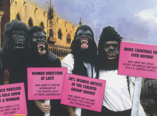 The Guerrilla Girls, the feminist collective baring its teeth at the art galleries