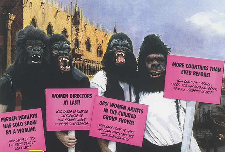 The Guerrilla Girls, the feminist collective baring its teeth at the art galleries