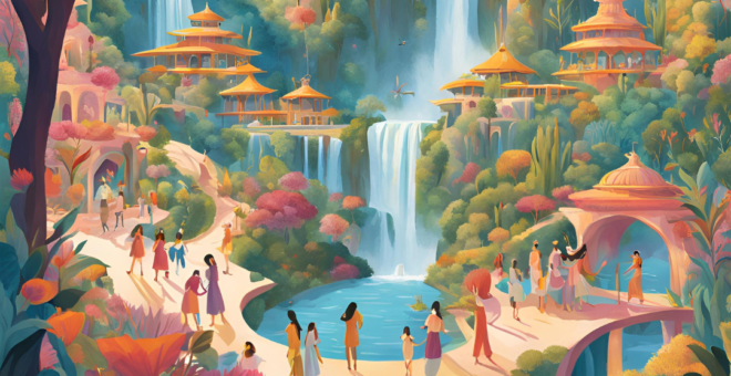 Tanaland, this imaginary world for women questioning their online experience